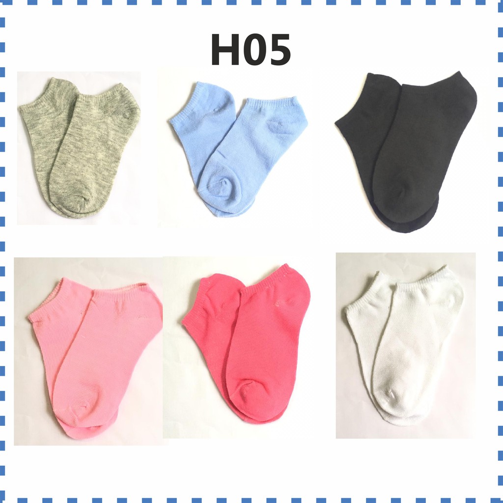 HaiWai COD (1) Kaos Kaki Wanita Ankle Kaos kaki Cute Kaos Kaki Motif Kaos Kaki Semata Kaki Socks U16-H05