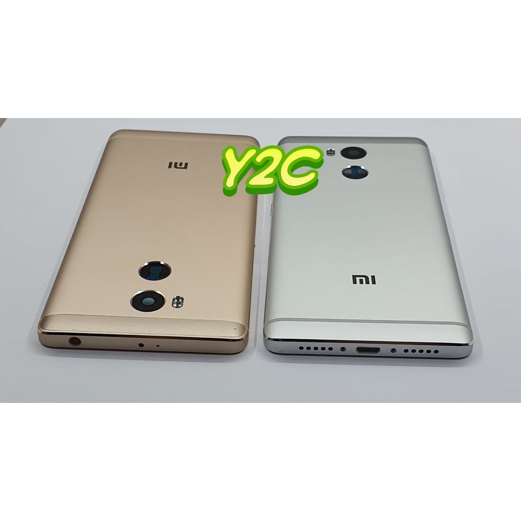 BACKDOOR / BACK COVER / TUTUP BELAKANG / BATERAI XIAOMI REDMI 4 PRO / REDMI 4 PRIME BAHAN METAL