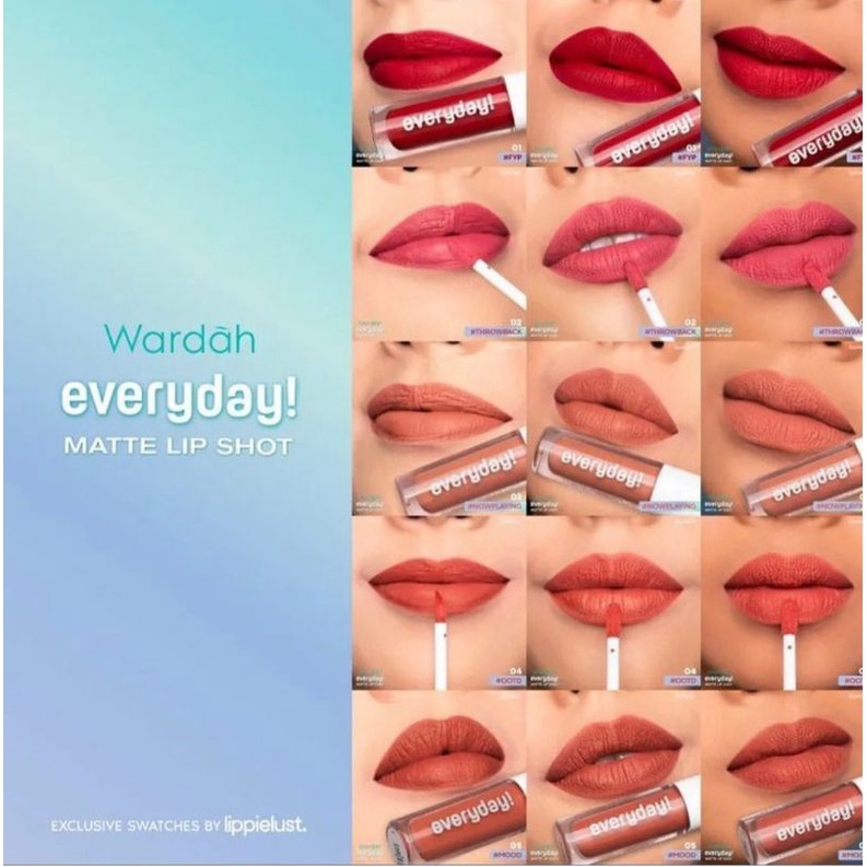 wardah matte lip shot