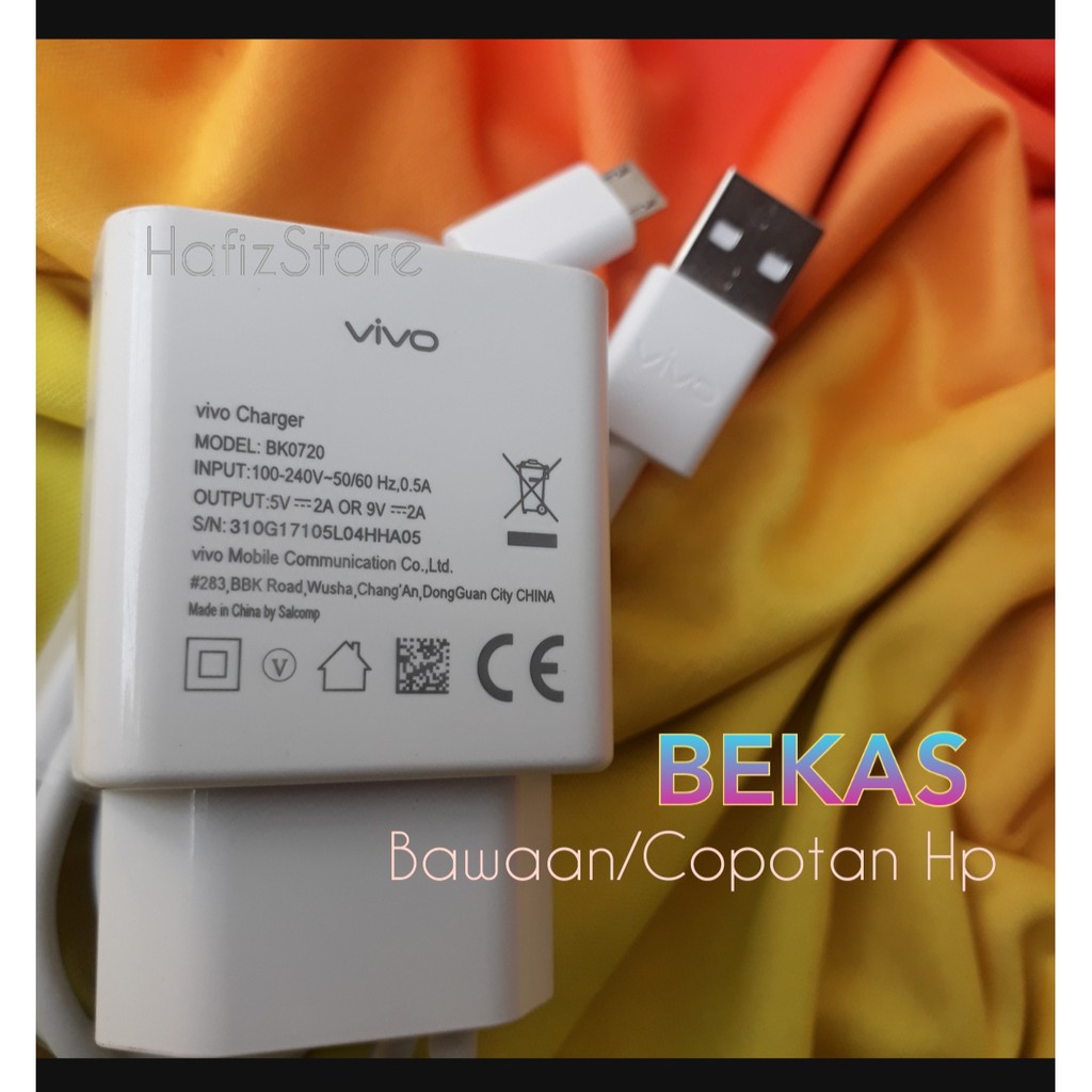 Charger vivo v11 v15 pro y17 original bawaan hp