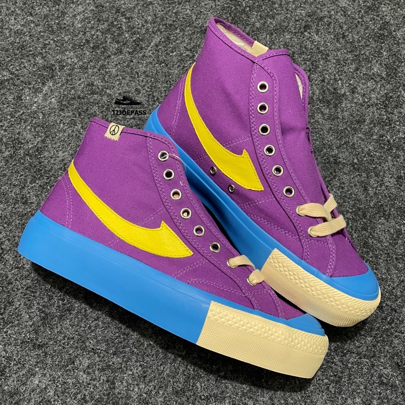 [ORIGINAL] SEPATU COMPASS GAZELLE PURPLE HAZE LOW &amp; HIGH