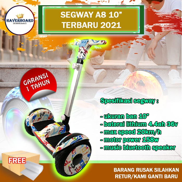 SEGWAY hoperbot haper bot smart balance ban 10 inch lithium-ion 36V 4400mah hoverbot / haverboard D4