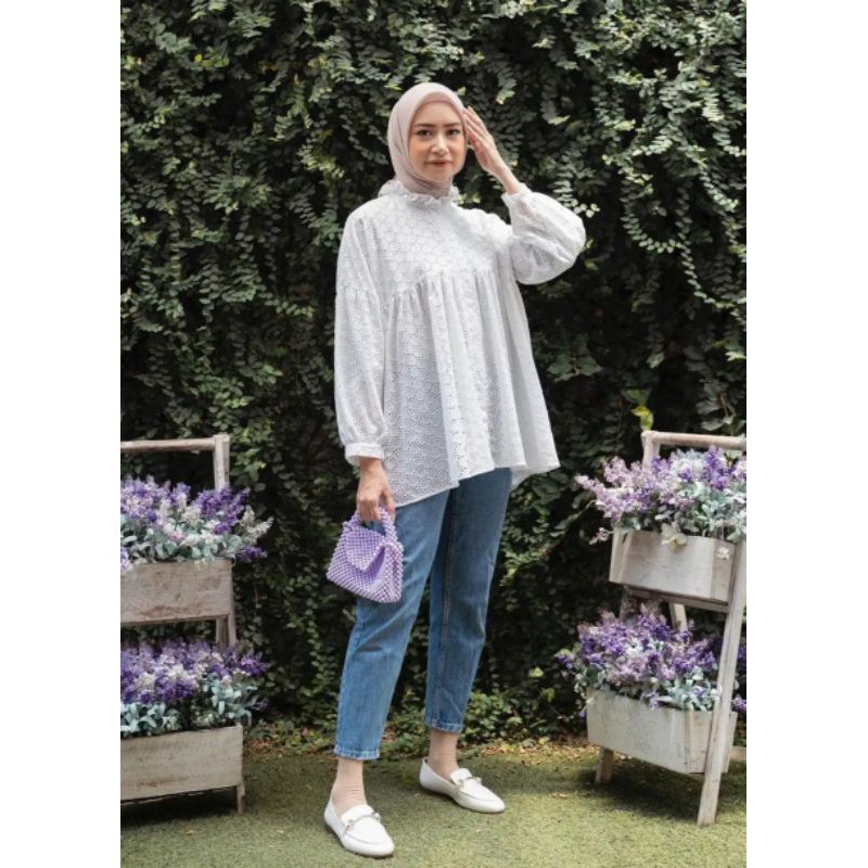 Heidi Top Shiroi White Haideeorlin