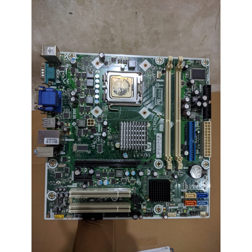 Paket Mobo S775 + proc Core2Duo + fan