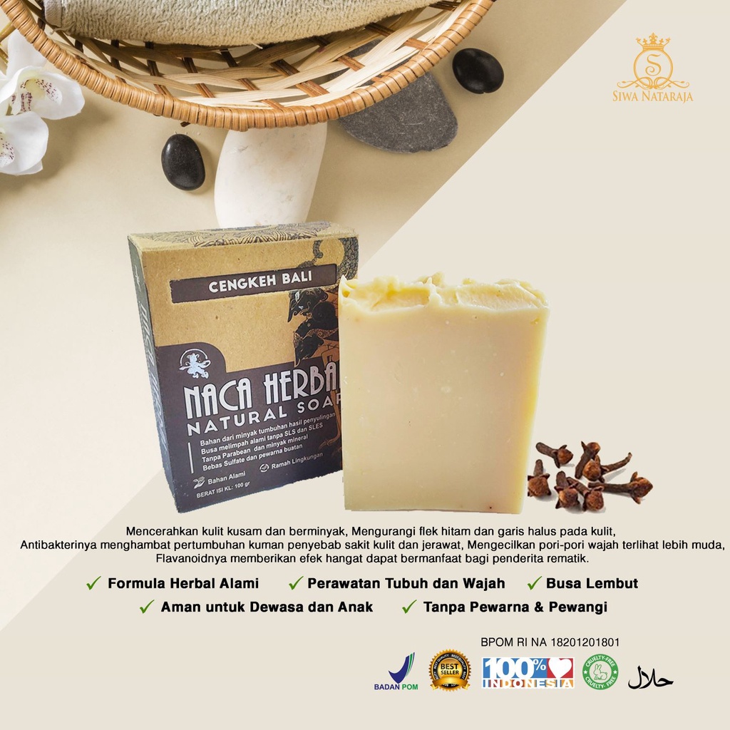 SABUN NATURAL CENGKEH BALI