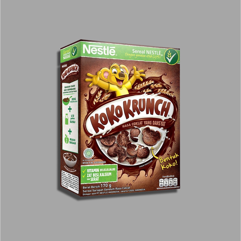 NESTLE KOKO KRUNCH CEREAL 170 GR COCO CRUNCH SEREAL BOX PALING MURAH