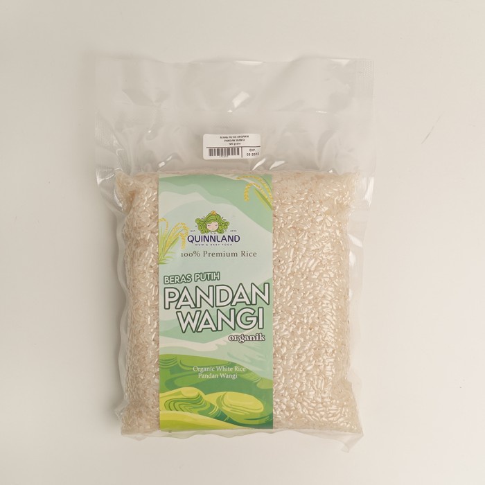 

bg20t01r Beras Putih Organik Pandan Wangi 500Gr Sv012Ss