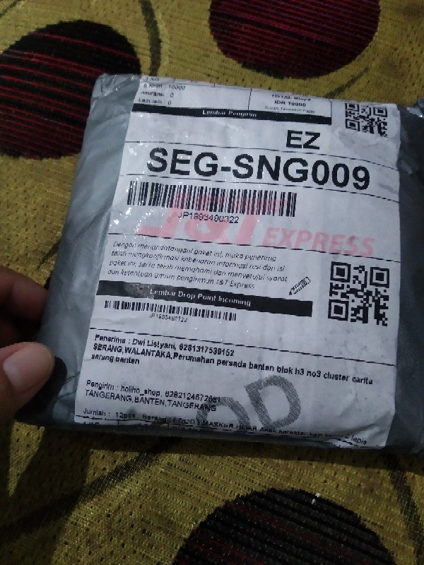 Cod Masker Batik Anak Katun Setrit