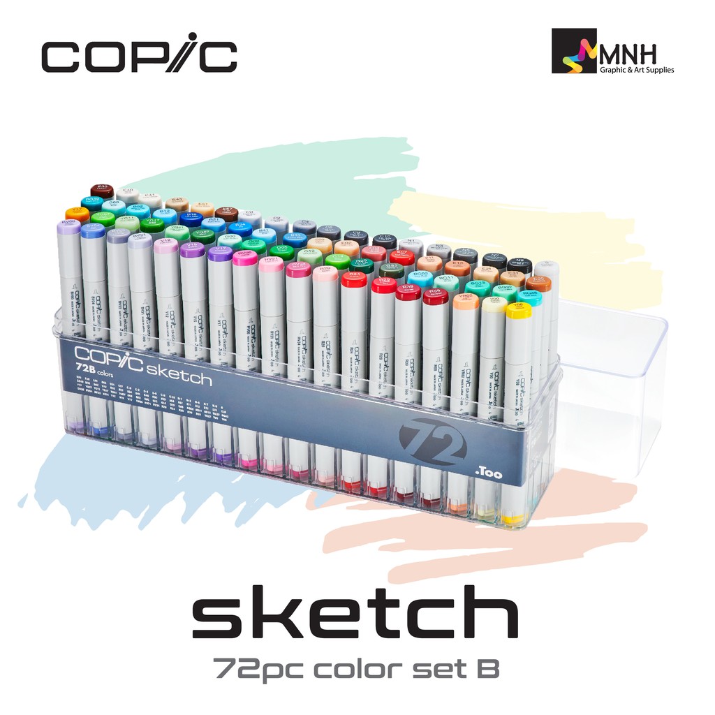 

Spidol Copic Sketch 72 Color Set B