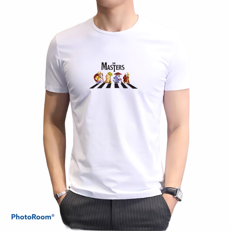 Lilipop Kaos Pria The Master Baju Distro Basic Tshirt Kasual