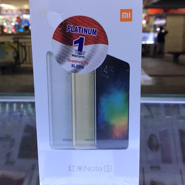 Xiaomi note 3 ram 3/32 warna gold