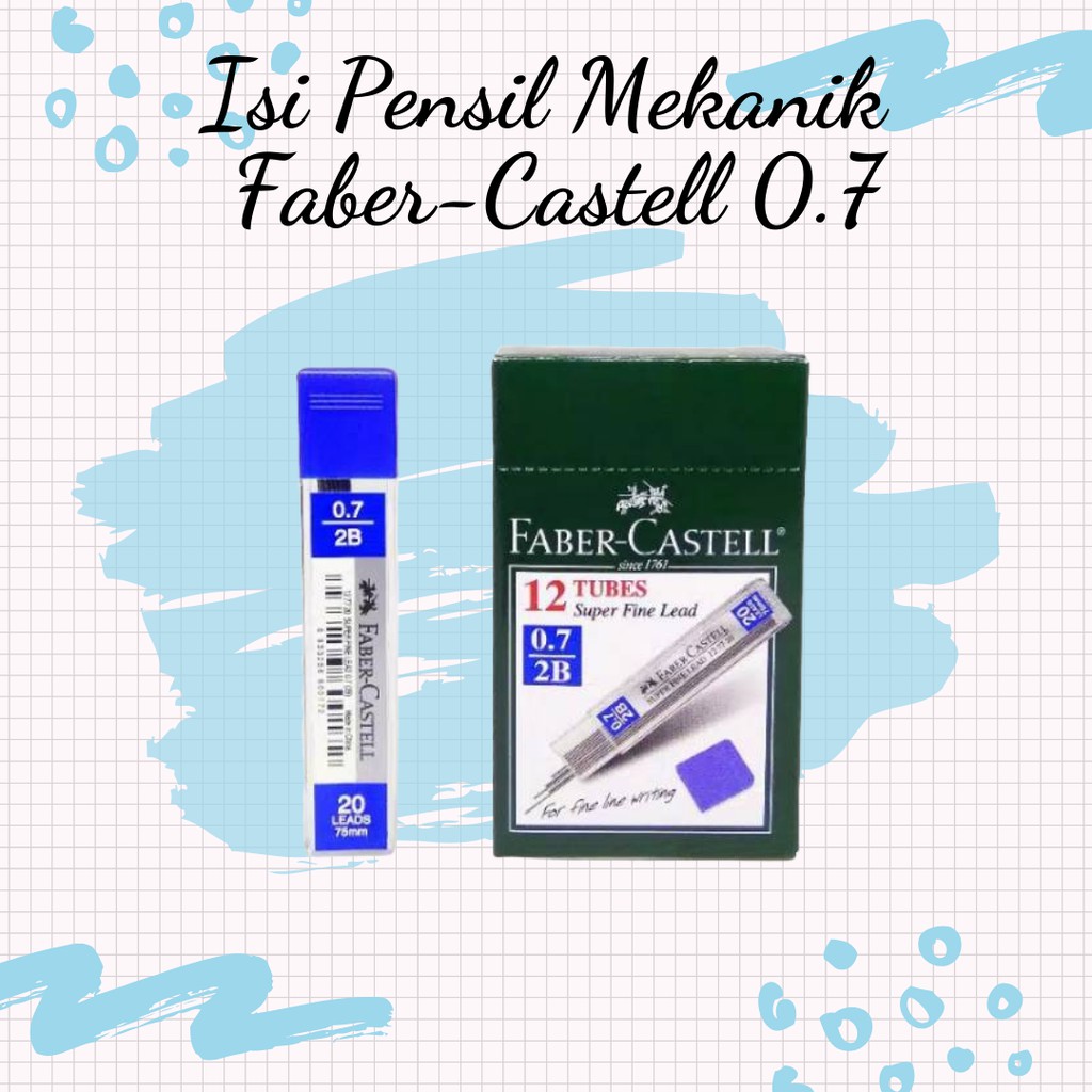 Isi Pensil Mekanik Faber-Castell 0.7