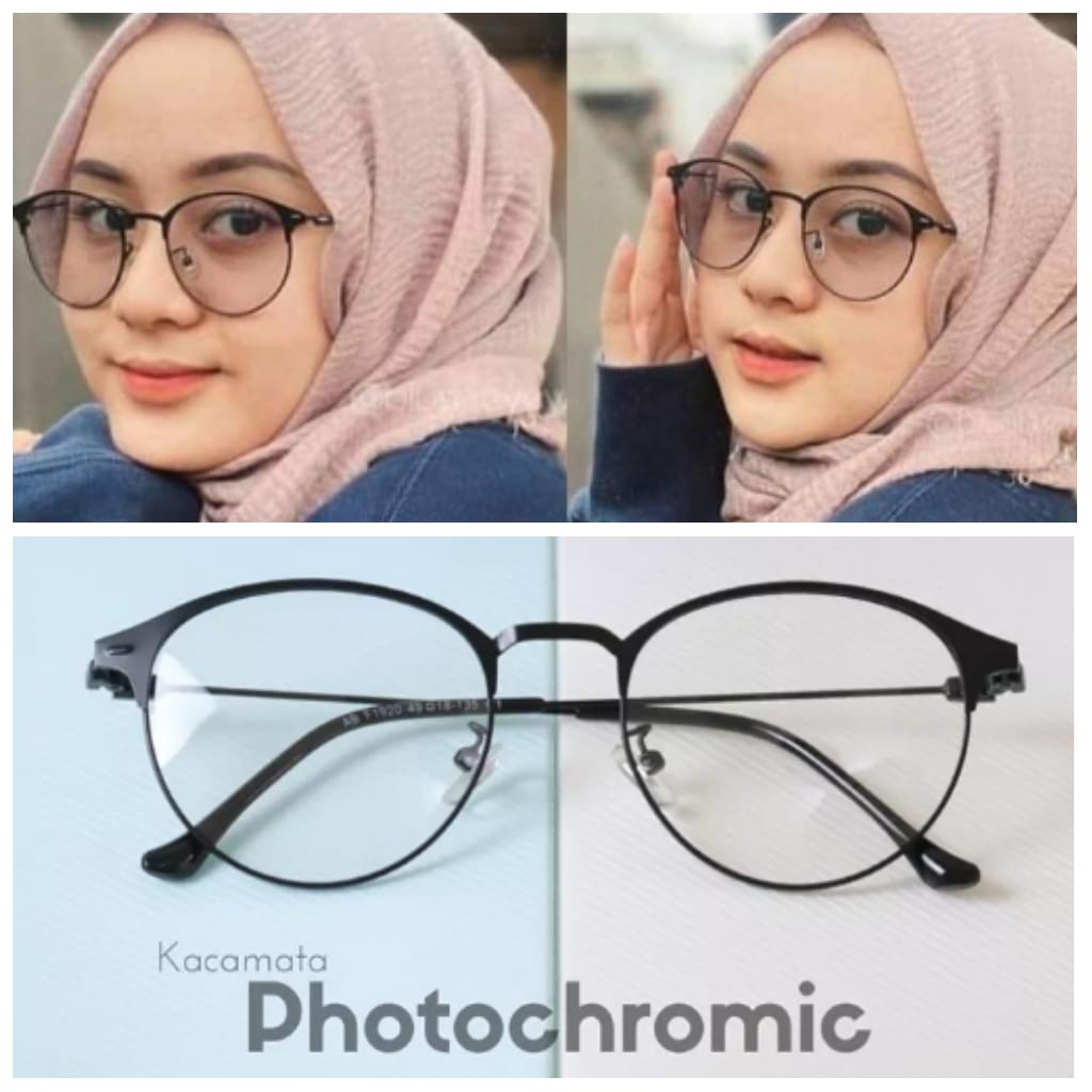 KACAMATA PHOTOCROMIC  KACAMATA WANITA/PRIA MURAH 1920