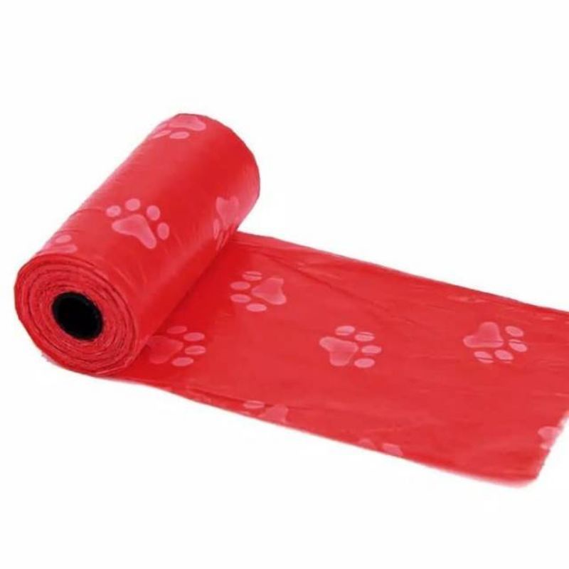 REFILL Poop Poo Bag Dispenser Plastik Kotoran Anjing Kucingl