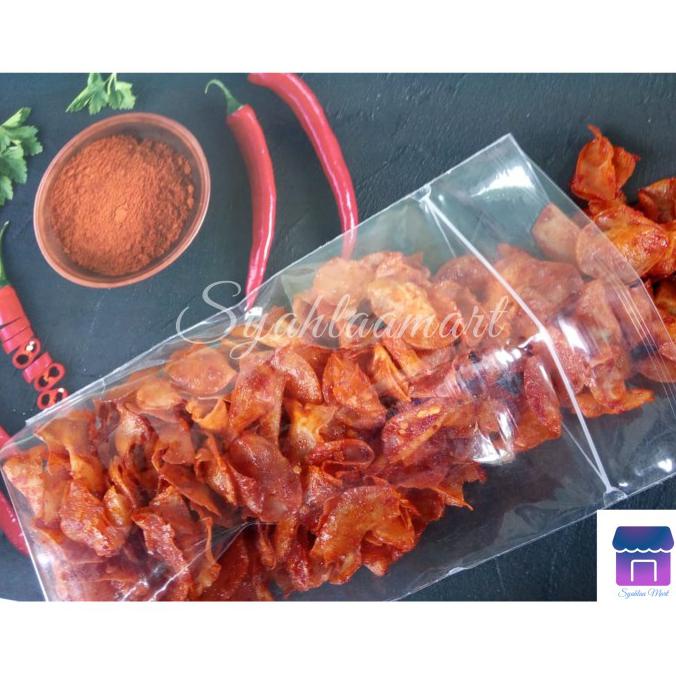 

Jual Keripik Singkong Pedas Gila Ukuran 500 Gram