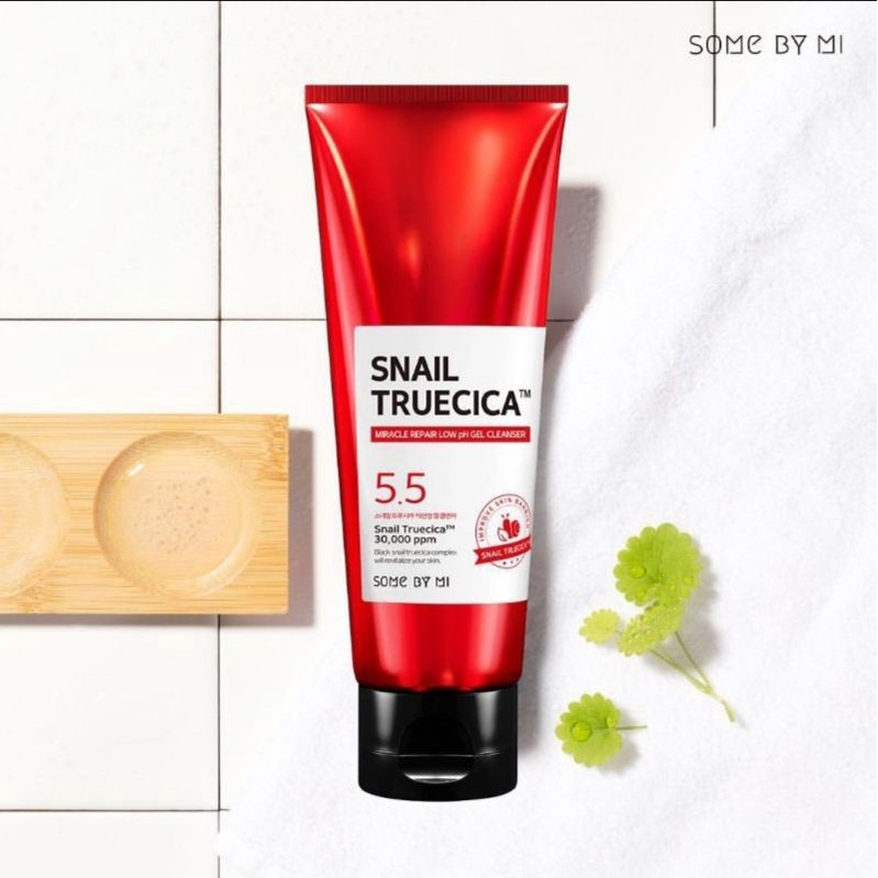 [BPOM] SOMEBYMI Some By Mi Snail Truecica Miracle Repair Low pH Gel Cleanser 100ml