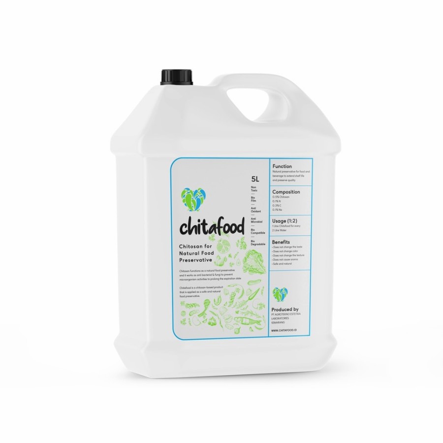 

Pengawet Makanan & Minuman Organik Chitafood 5L