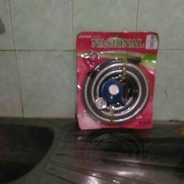 Nasional Gas Regulator Dan Selang Kompor Gas 1.8 Meter Winn Miyako