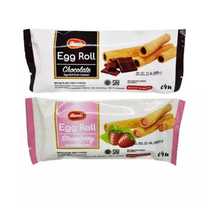 

Monde Serena EGG ROLL 35gr (1 PAK isi 10 pcs) Random