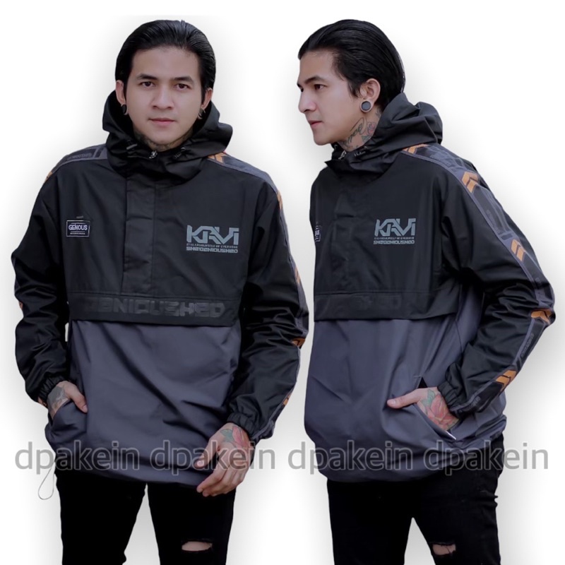 Terlaris Jaket Cougle Genious Jaket Parasut Pria Jaket Waterpoof Jaket Windbreakers Jaket Distro