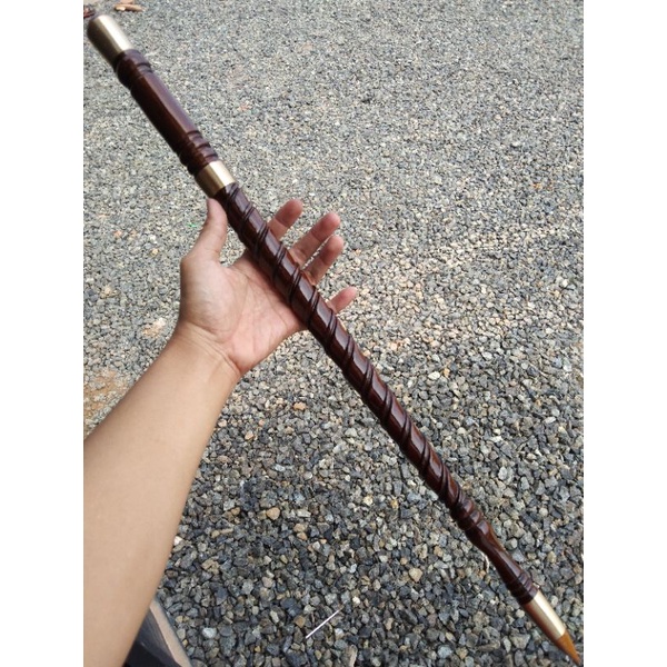 TONGKAT KOMANDO / TONGKAT KOMANDO UKIR / TONGKAT KOMANDO KAYU ULIN / TONGKAT KOMANDO SAJAM / DARI