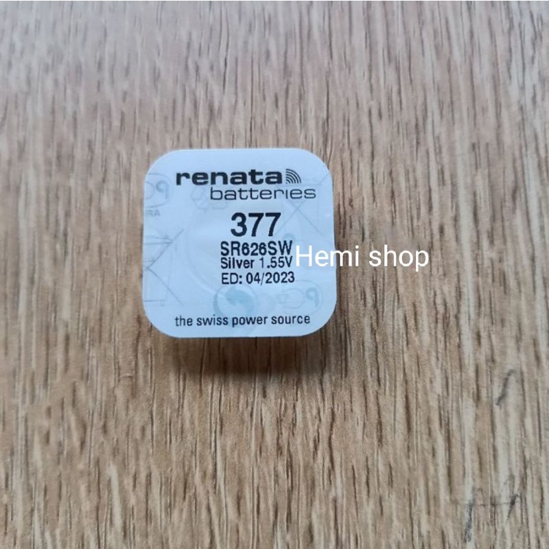 Baterai Jam Tangan Swatch Baterai Swatch Renata 377 SR626SW Original