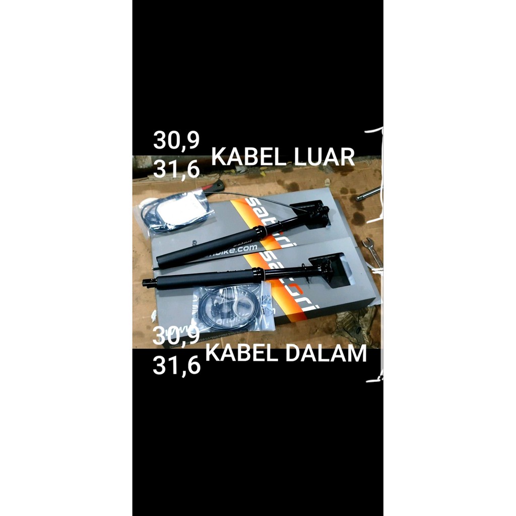 SALE DROPPER SEATPOST SATORI SORATA PRO ADJUSTABLE