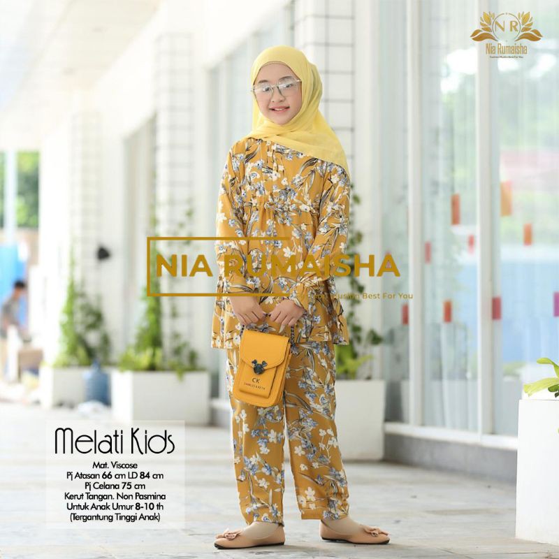 ONE SET KIDS MELATI BY NIA RUMAISHA // ORI NAURA