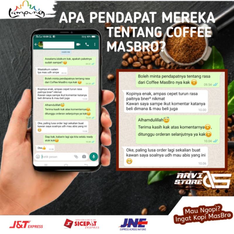 KOPI HITAM MANTAP COFFEE ROBUSTA BUBUK ASLI MURNI LAMPUNG MURAH NIKMAT 250 gram