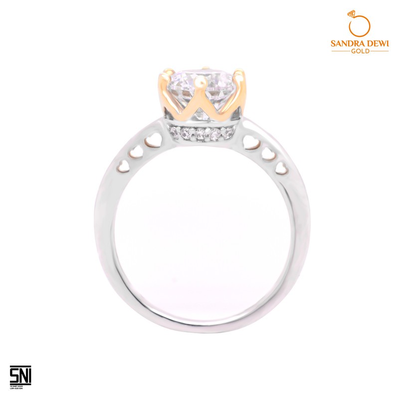 Cincin Emas Sandra Dewi Gold Valentine 75 5 Sni 3wz1143 Shopee Indonesia