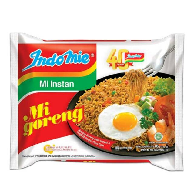 

Indomie mie goreng plus spesial 85g