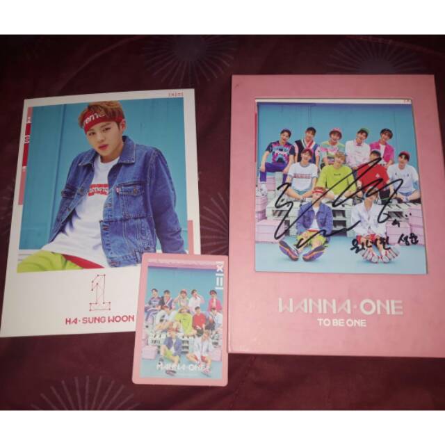 [SALE] WANNA ONE Signed album to be one