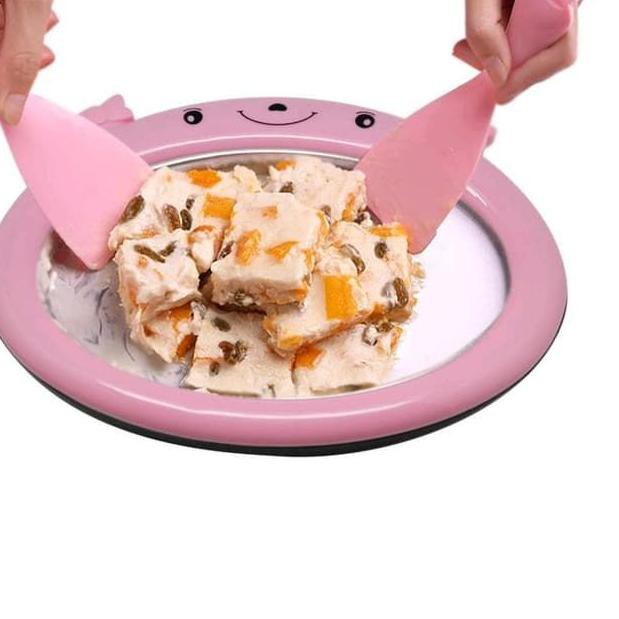 Es Krim Goreng Rumahan Ice Cream Roll Maker