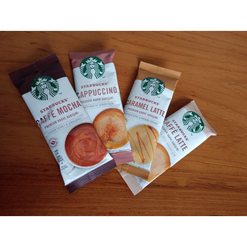 

STARBUCKS COFFE IMPORT TURKISH-KOPI STARBUCKS SACHET TURKI- KOPI INSTANT STARBUCKS