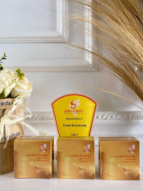 ORIGINAL SHINESKIN LOOSE POWDER (Bedak tabur shineskin)