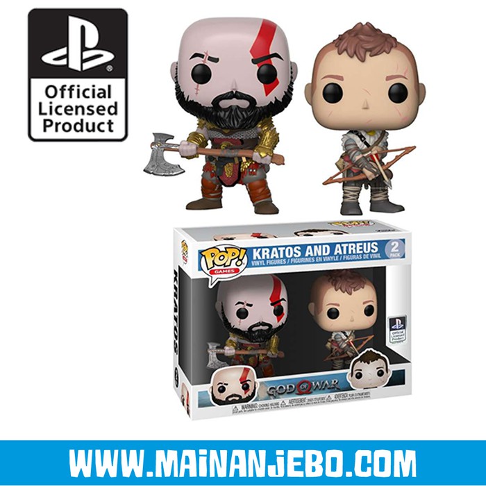 Funko Pop God of War - Kratos & Artreus (Exclusive)