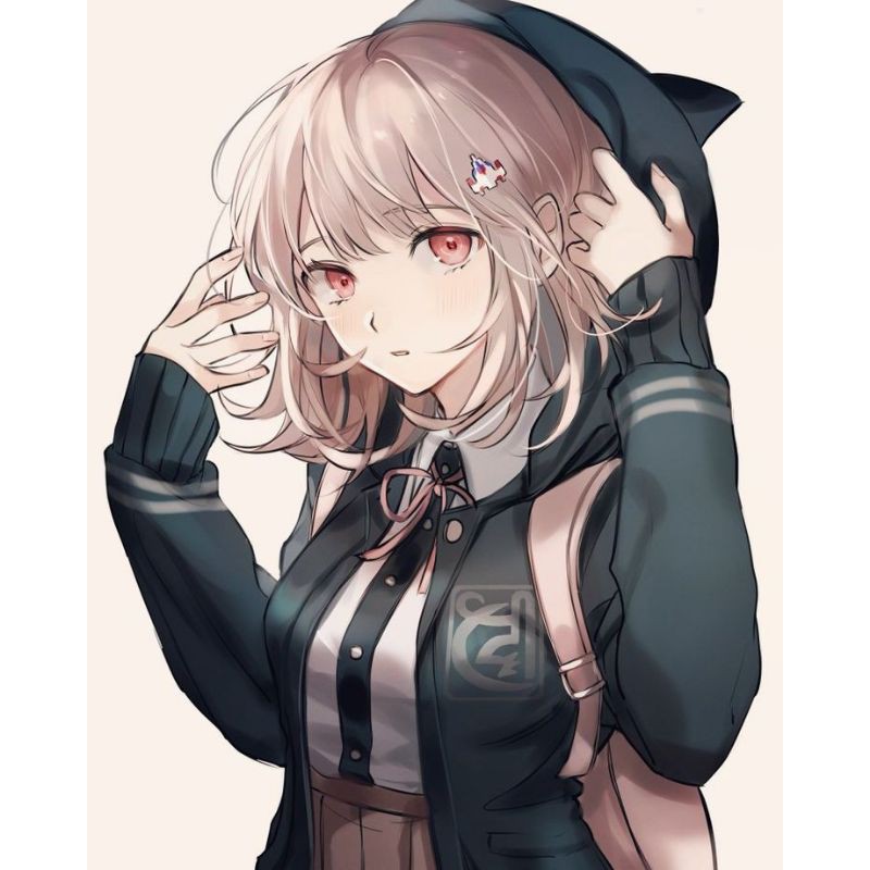 Kostum/costume danganronpa cosplay chiaki nanami