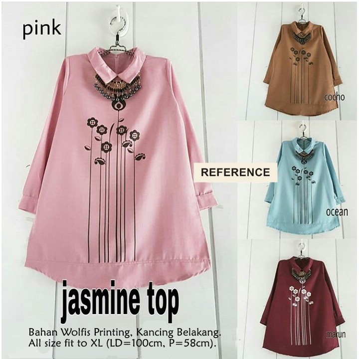 BAJU WANITA MURAH JASMINE TOP BAJU WANITA GROSIR TANAH ABANG