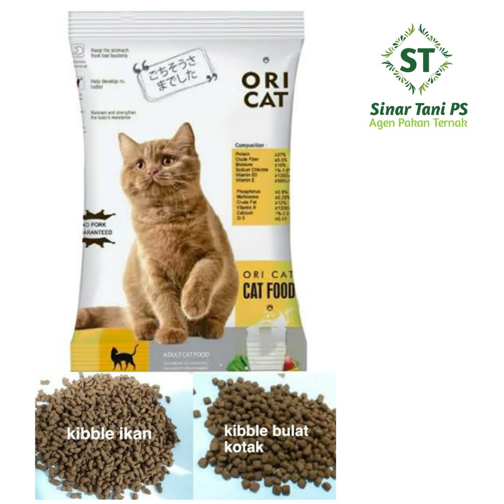 Ori Cat Food Makanan Kucing Repack 10kg Murah Berkualitas