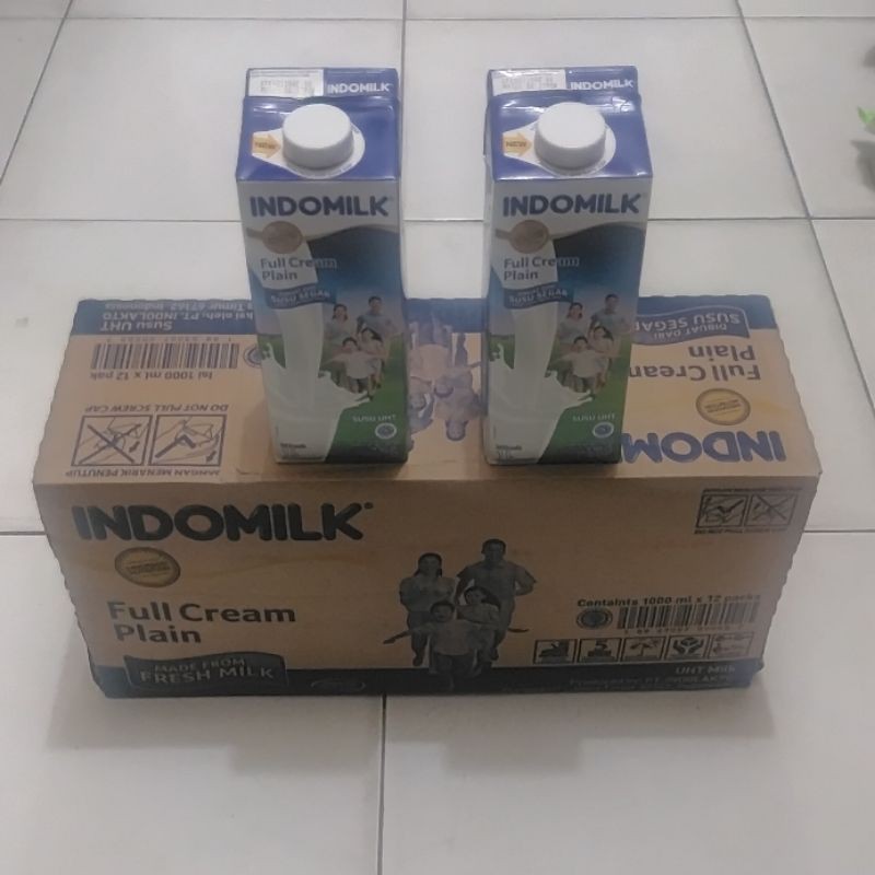 

SUSU UHT INDOMILK FULL CREAM 1DUS