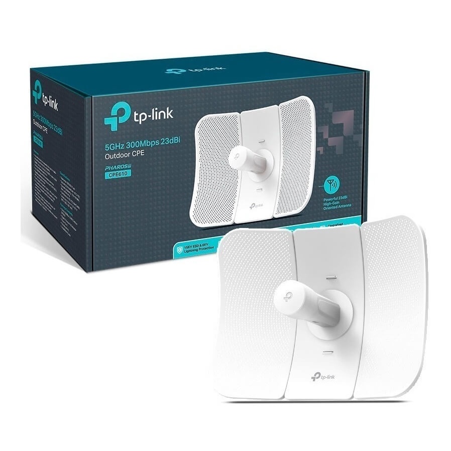 Tp-Link Murah Outdoor CPE PHAROS CPE610 5GHz 23dBi By Astikom