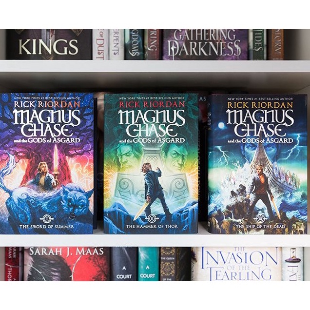 [INDONESIA] BUKU NOVEL SERI MAGNUS CHASE AND THE GODS OF ASGARD - RICK RIORDAN [ORIGINAL]