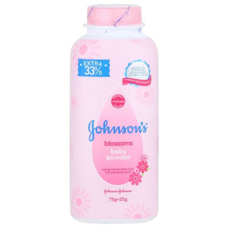 JOHNSONS BABY POWDER - (75g+25g)