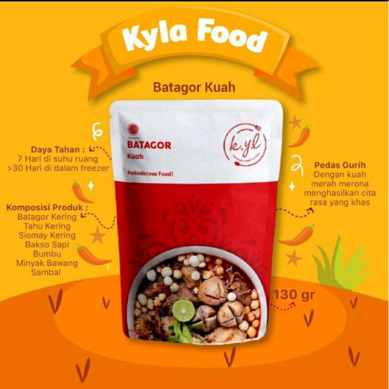 

Kyla Food - Batagor kuah / cemilan instan / batagor kering / kylafood / batagor instan