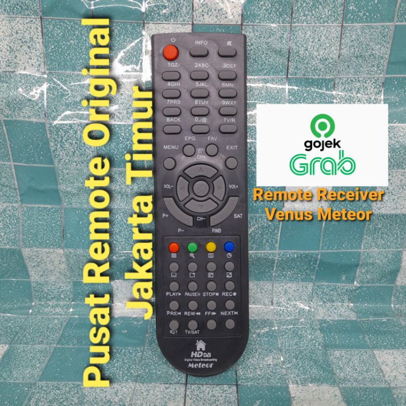 REMOTE REMOT RECEIVER PARABOLA VENUS METEOR MPEG4 HD