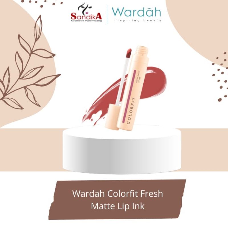 WARDAH COLORFIT Fresh Matte Lip Ink 4gr