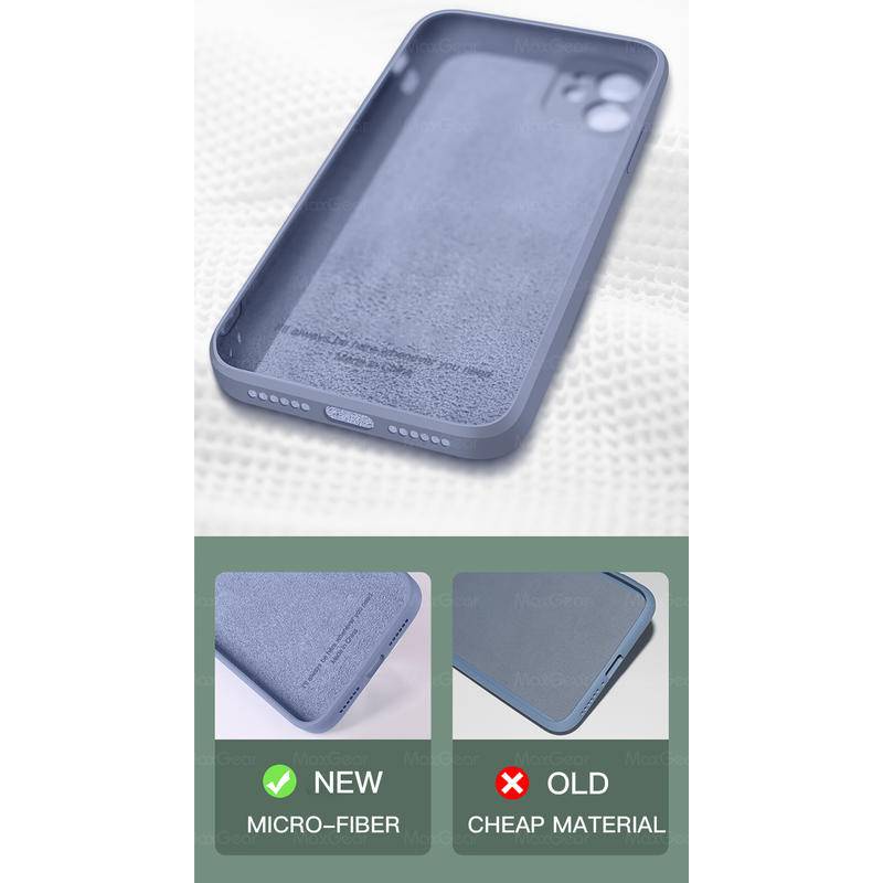 Soft Case Silikon Warna Polos Untuk Iphone 12 13 Pro Max Mini Iphone 12 13