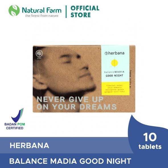 

Herbana Balance Madia Good Night 10 Kaplet
