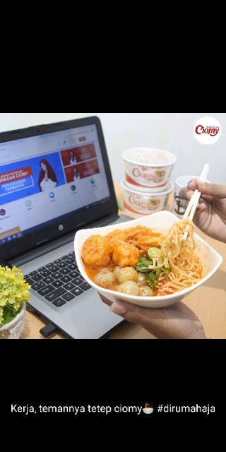 Bakso Aci Yummy Hits (ciomy) Kemasan Cup