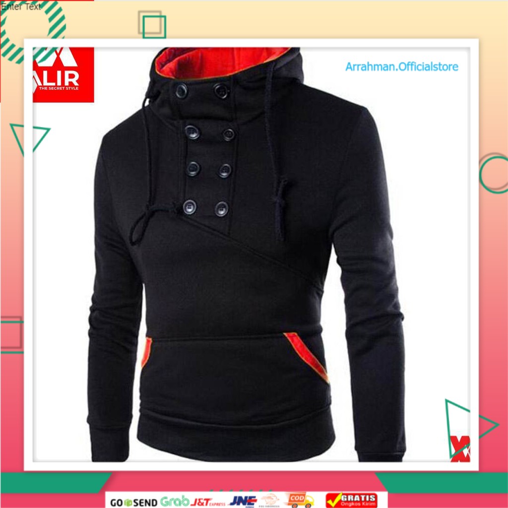 Jaket Pria Snazzy Warna Hitam Keren masakini